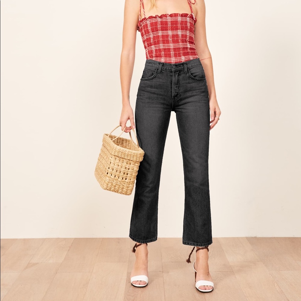 NWT Reformation Jordi Kick Flare Jean